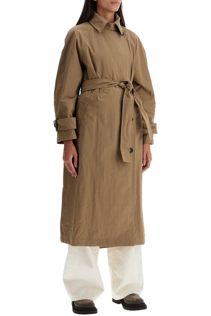 Brunello Cucinelli 'trench coat with shiny cuff details