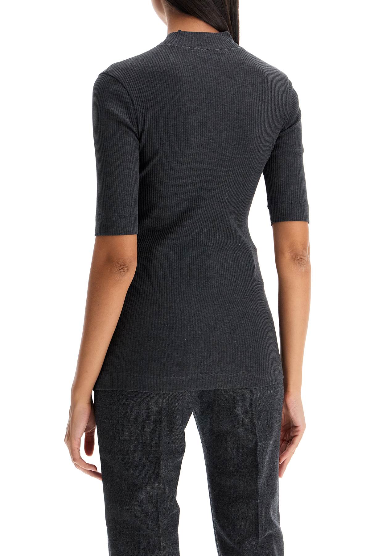 Brunello Cucinelli ribbed jersey t-shirt for a