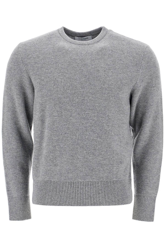 Thom Browne wool piqué crewneck pullover