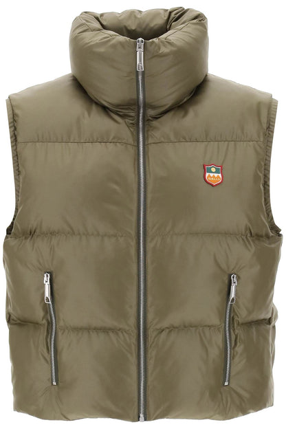 Bally padded vest in ripstop