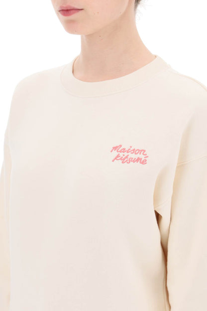 Maison Kitsune "embroidered logo crewneck