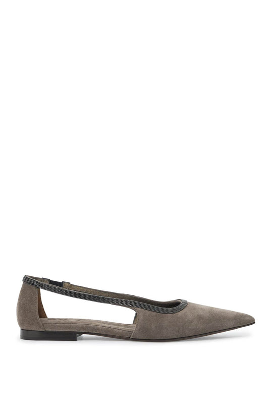 Brunello Cucinelli ballerinas with precious