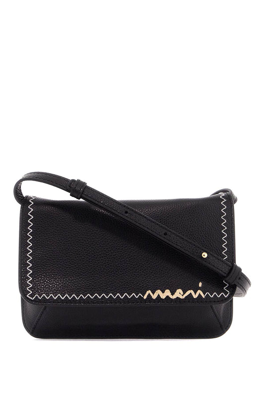 Marni flap trunk shoulder bag with