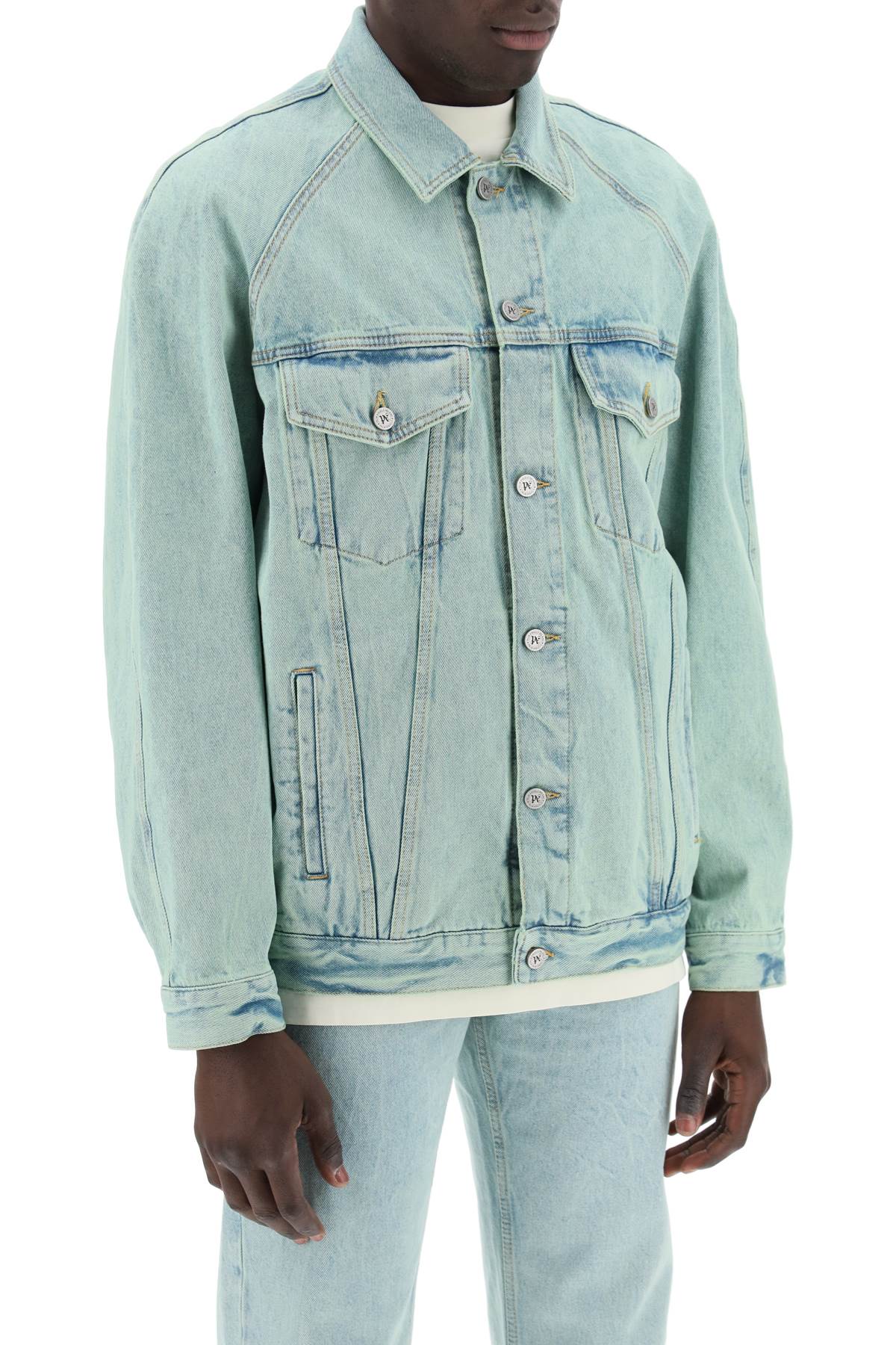 Palm Angels "denim overdye jacket