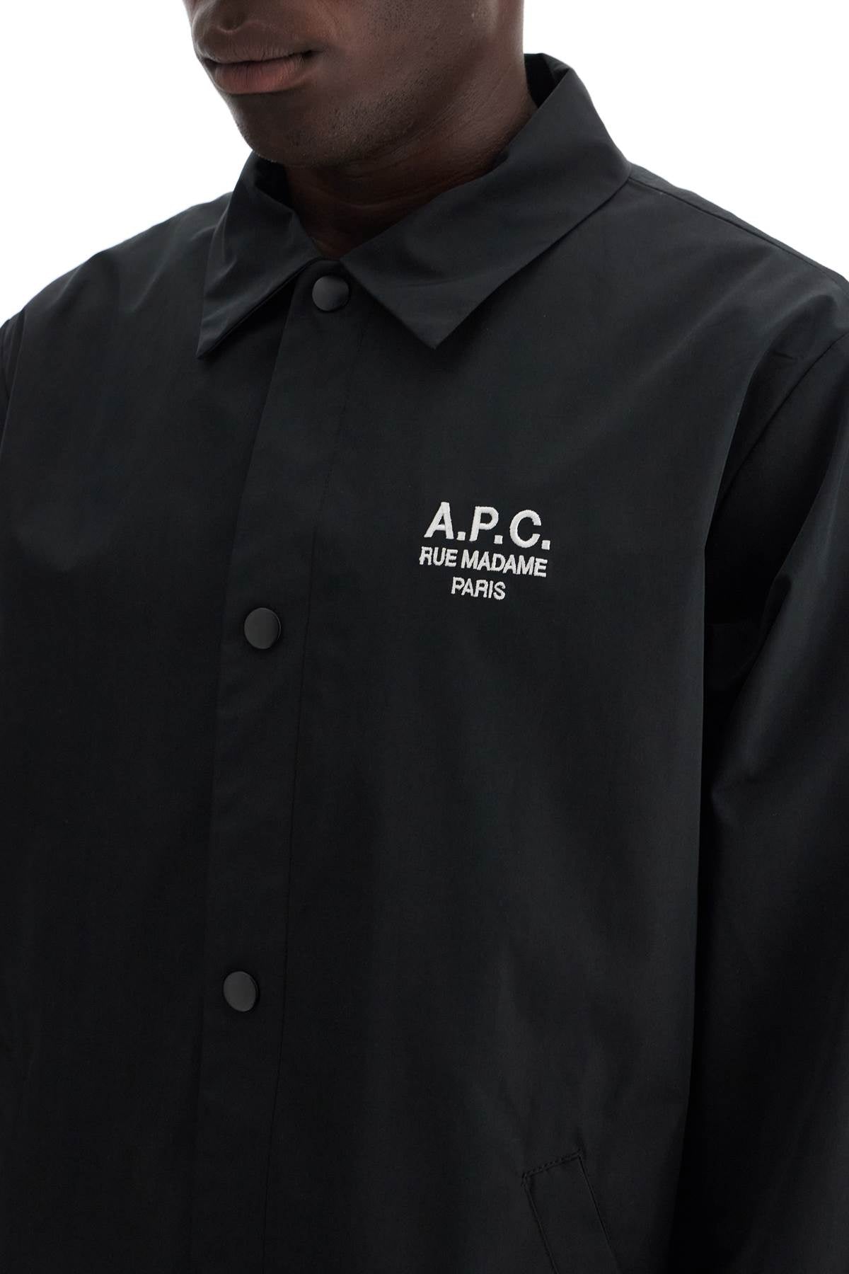 A.P.C. "regis cotton blend oversh