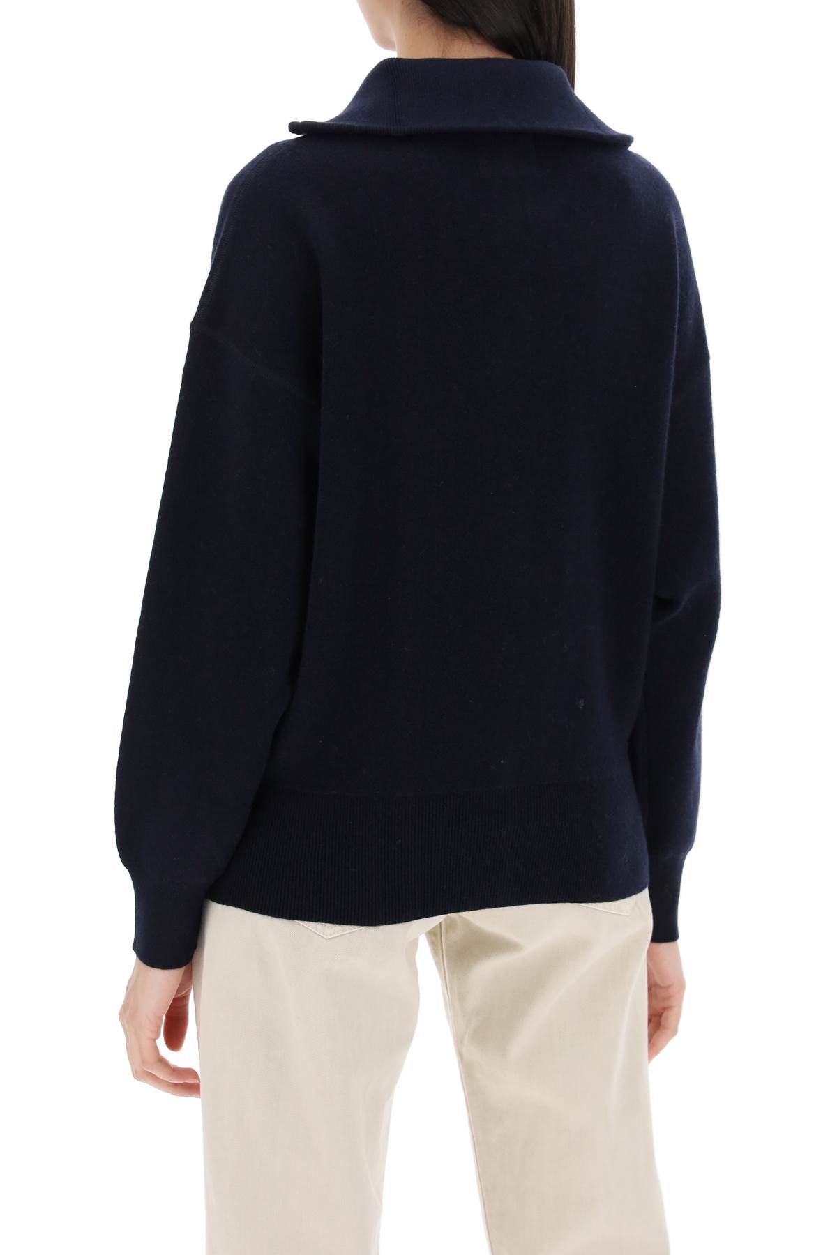 Isabel Marant Etoile azra sweater with jacquard  logo