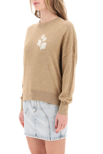 Isabel Marant Etoile marisans sweater with logo intarsia