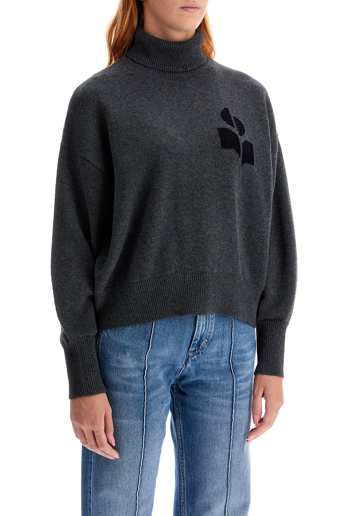 Isabel Marant Etoile "boxy nash cotton and wool pullover