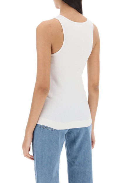 By Malene Birger amani ribbed tank top