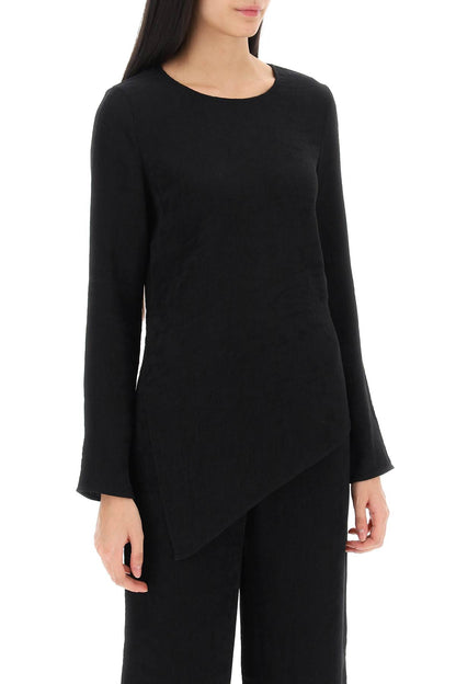 By Malene Birger simone asymmetric blouse