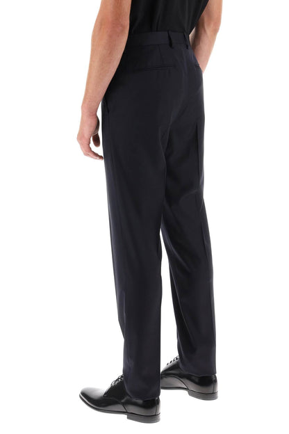 Lanvin cigarette pants in light wool