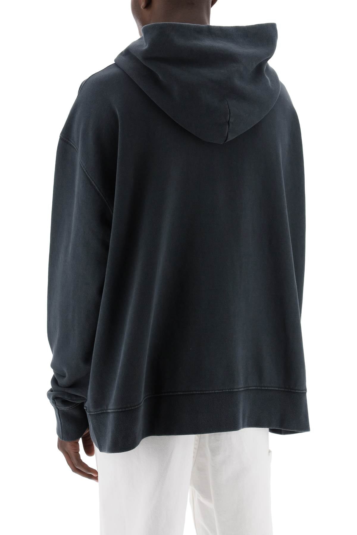 Maison Margiela hoodie with reverse logo hooded