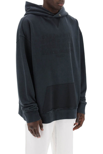 Maison Margiela hoodie with reverse logo hooded