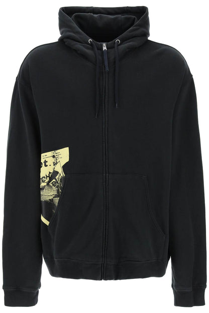 Maison Margiela "maxi zip-up sweatshirt with