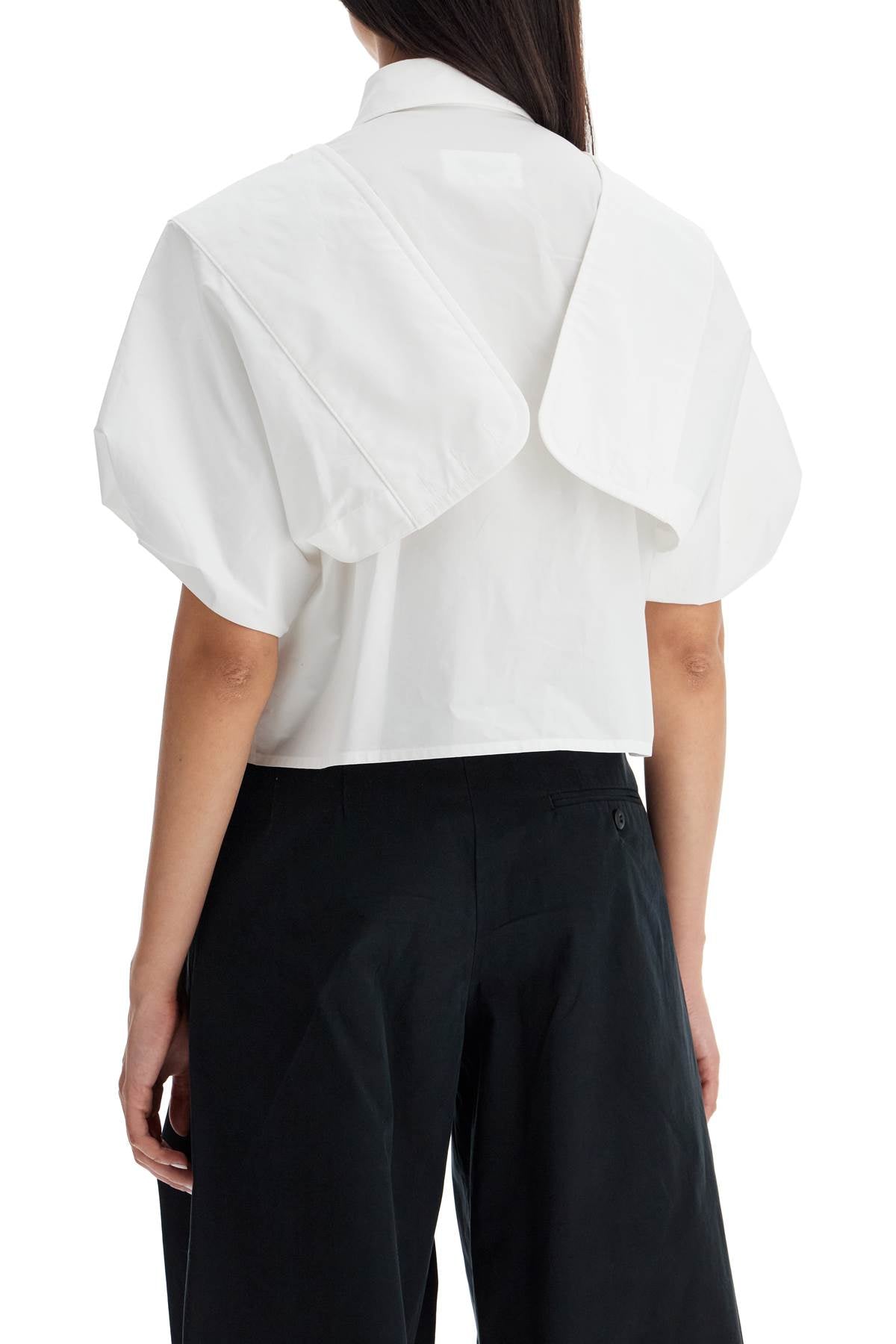 MM6 Maison Margiela boxy shirt with wide sleeves