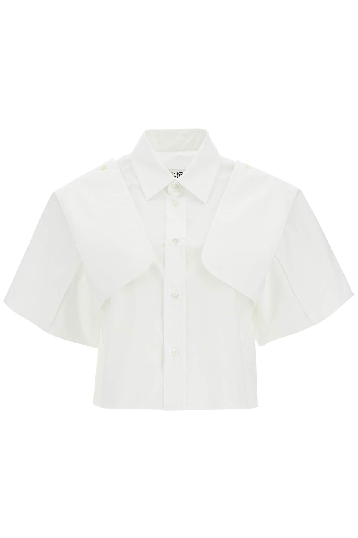 MM6 Maison Margiela boxy shirt with wide sleeves