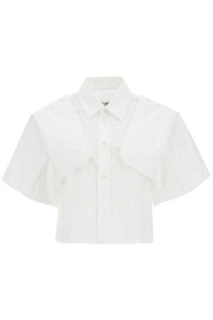 MM6 Maison Margiela boxy shirt with wide sleeves