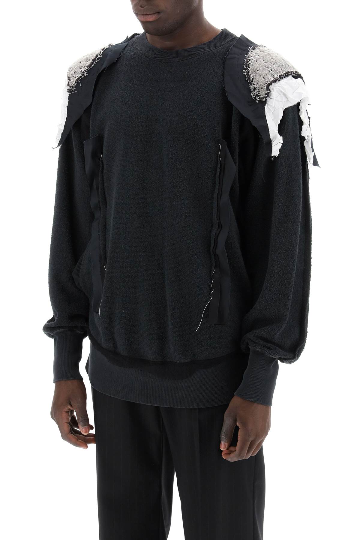 Maison Margiela inside-out sweatshirt