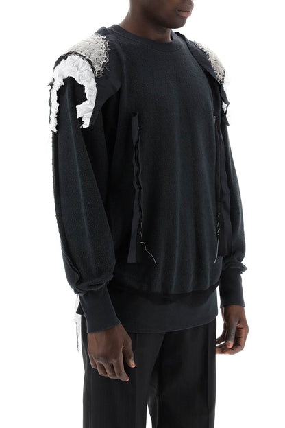 Maison Margiela inside-out sweatshirt