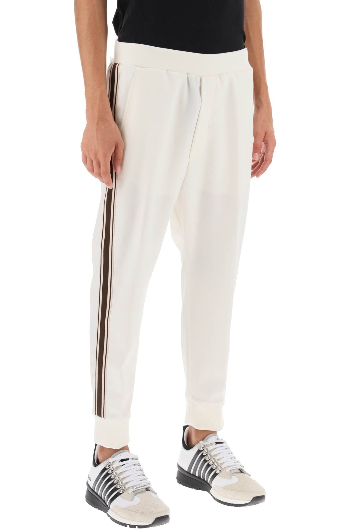 Dsquared2 wool blend tailored jog pants