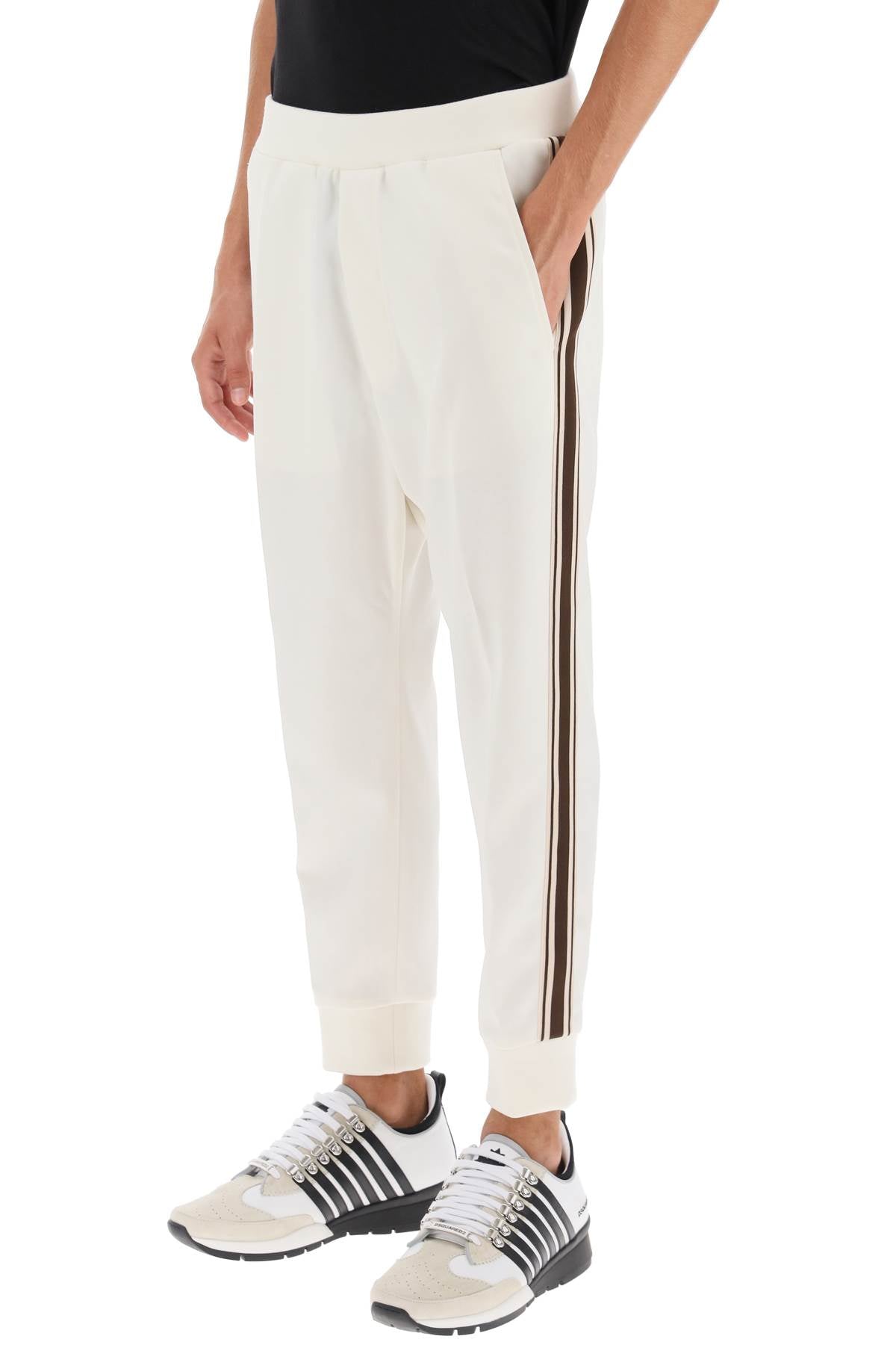 Dsquared2 wool blend tailored jog pants