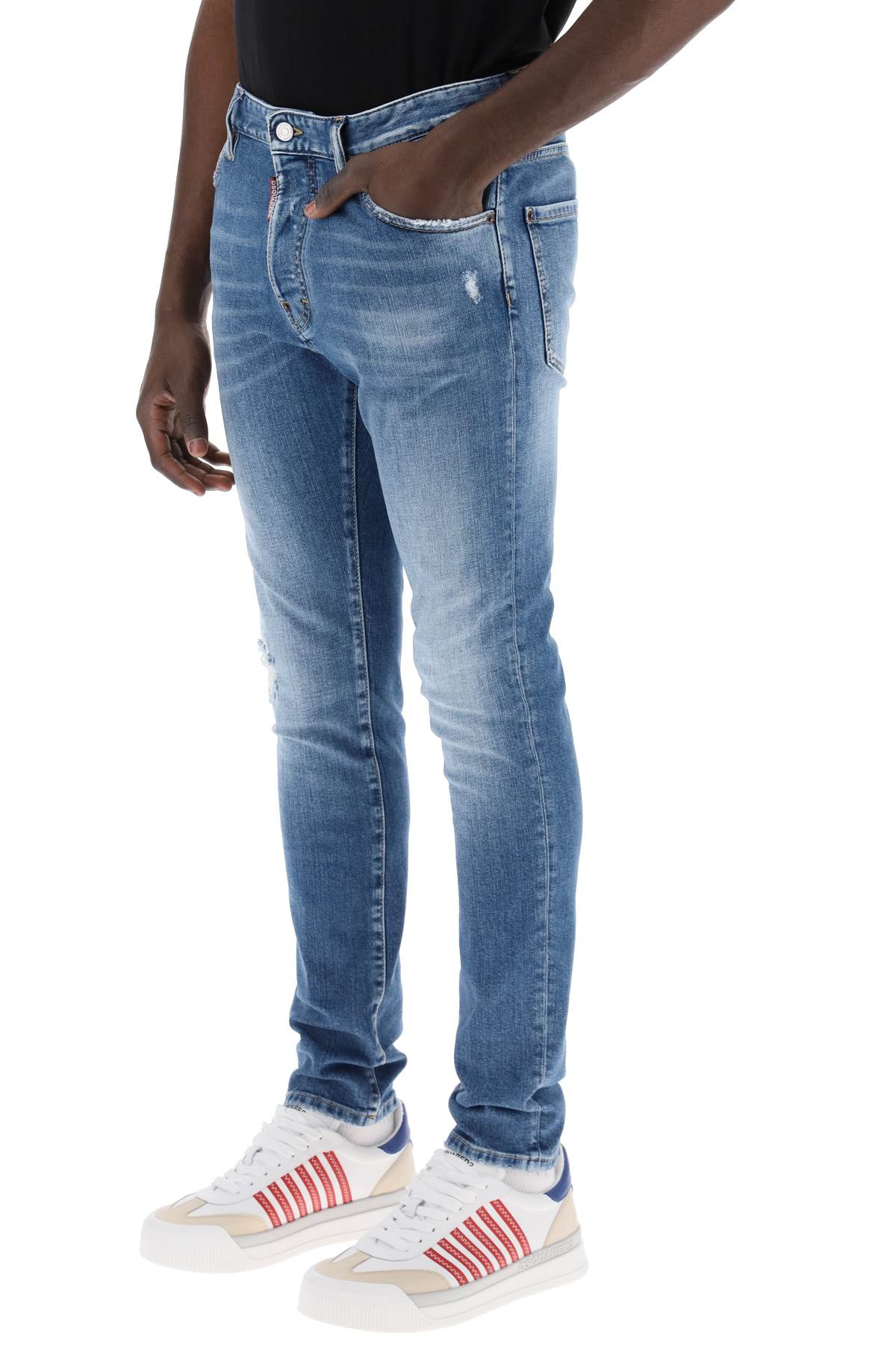 Dsquared2 "medium preppy wash cool guy jeans for