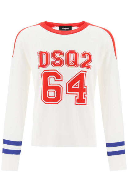 Dsquared2 dsq2 64 football sweater