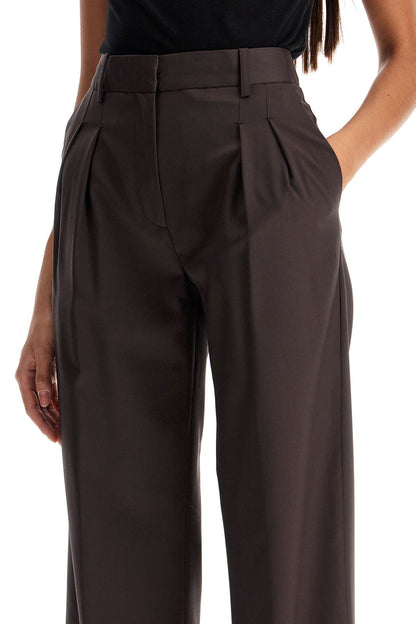 Loulou Studio double pleat trousers