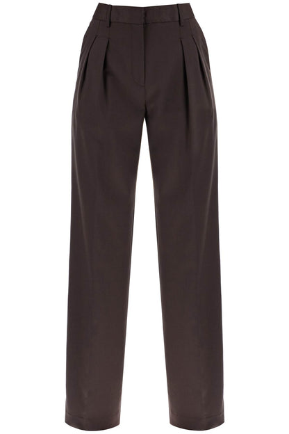 Loulou Studio double pleat trousers