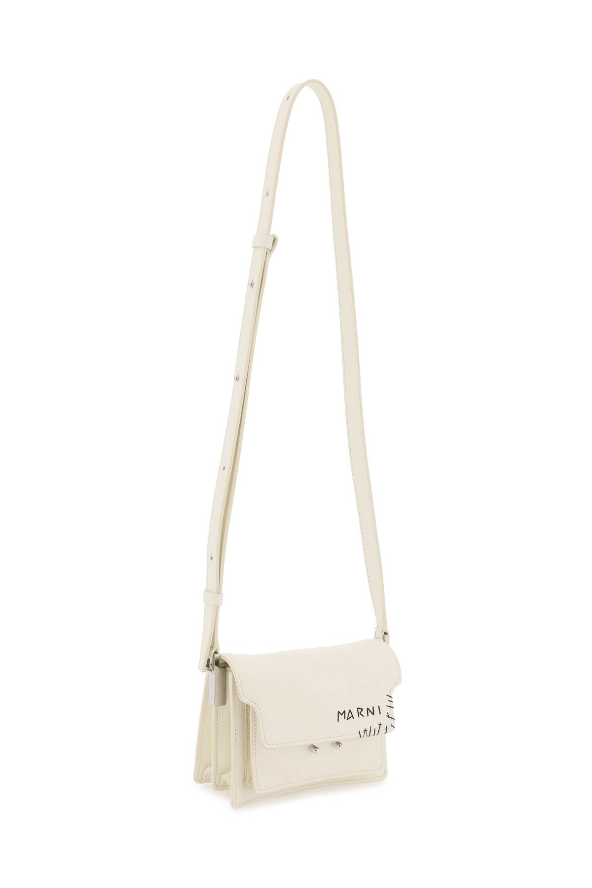 Marni mini soft trunk shoulder bag