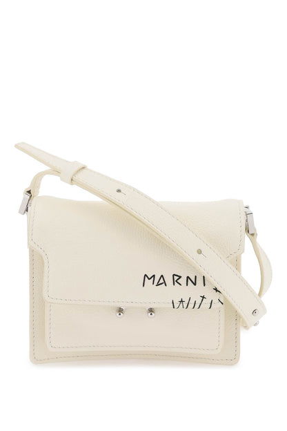 Marni mini soft trunk shoulder bag