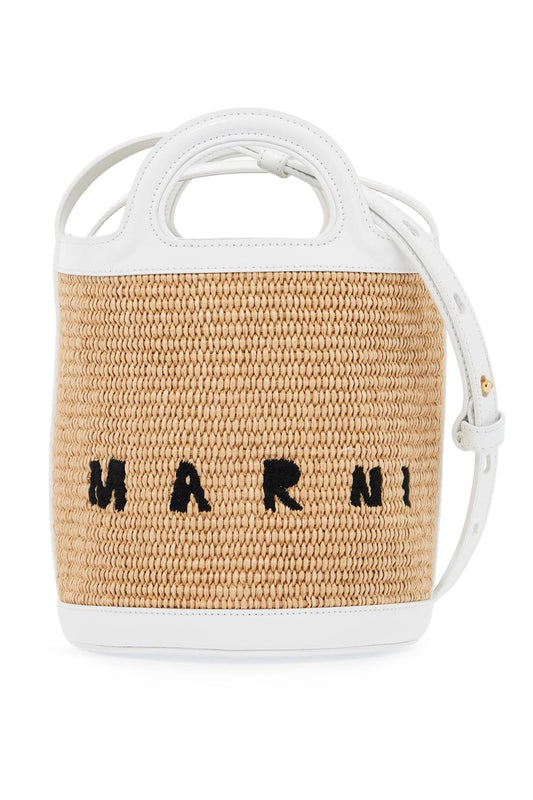 Marni raffia tropicalia bucket bag