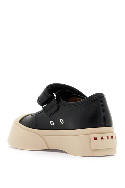 Marni pablo mary jane nappa leather sneakers