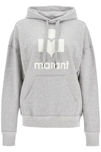 Isabel Marant Etoile mansel hoodie with flocked logo