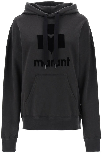 Isabel Marant Etoile mansel hoodie with flocked logo