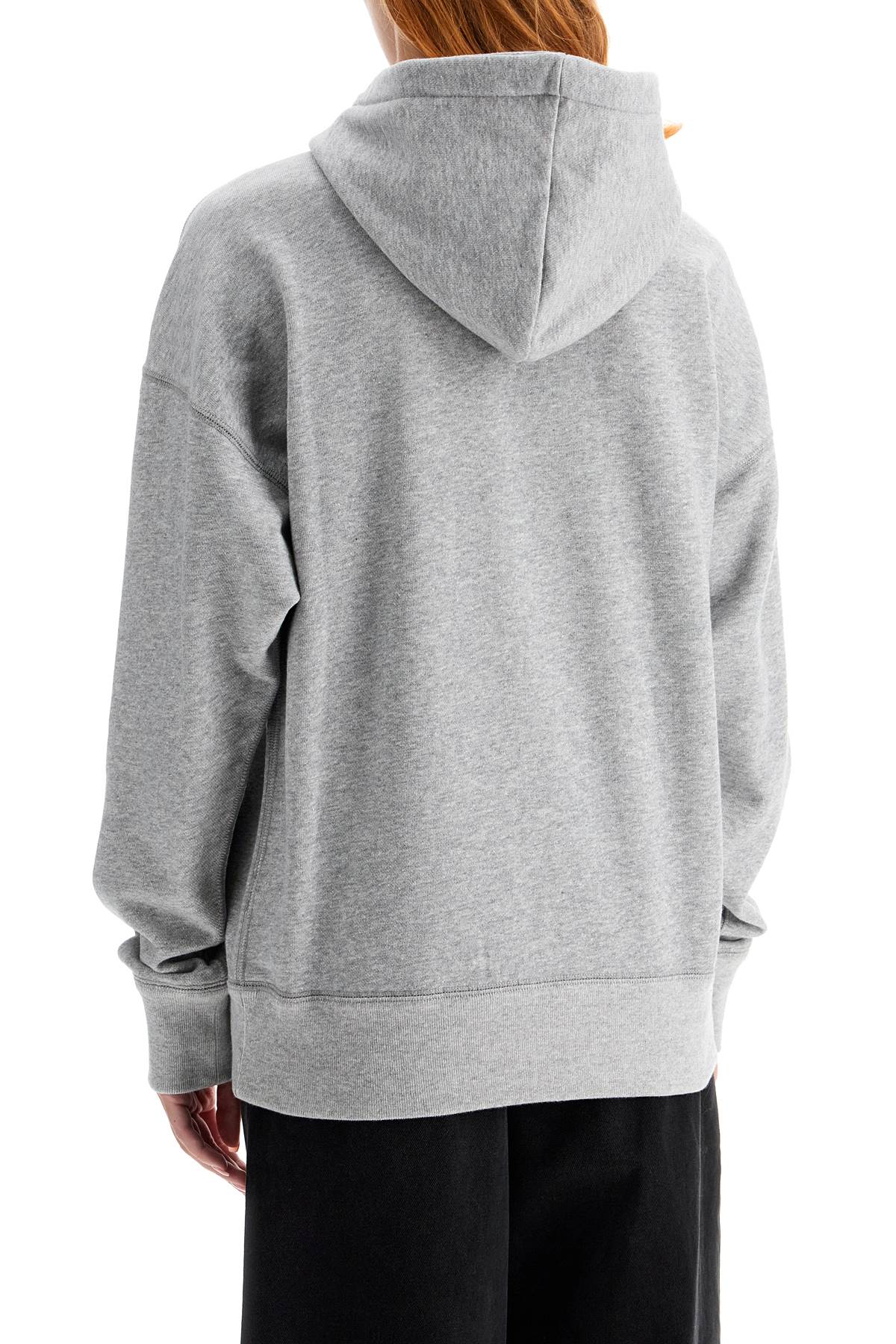 Isabel Marant Etoile mansel hoodie with flocked logo