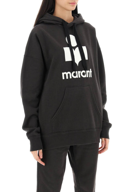 Isabel Marant Etoile mansel hoodie with flocked logo