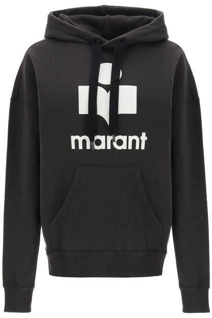 Isabel Marant Etoile mansel hoodie with flocked logo