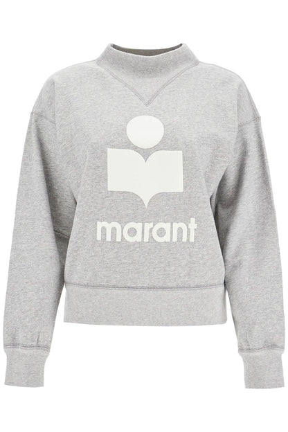 Isabel Marant Etoile moby sweatshirt with flocked logo