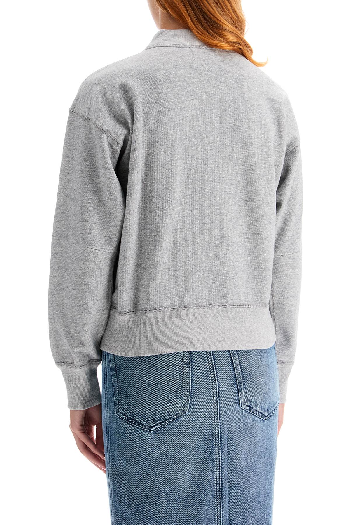 Isabel Marant Etoile moby sweatshirt with flocked logo