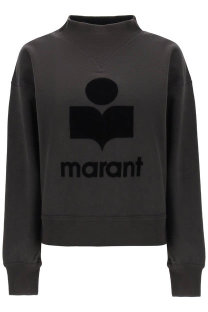 Isabel Marant Etoile moby sweatshirt with flocked logo