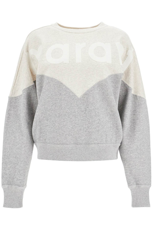 Isabel Marant Etoile houston sweatshirt with flocked logo