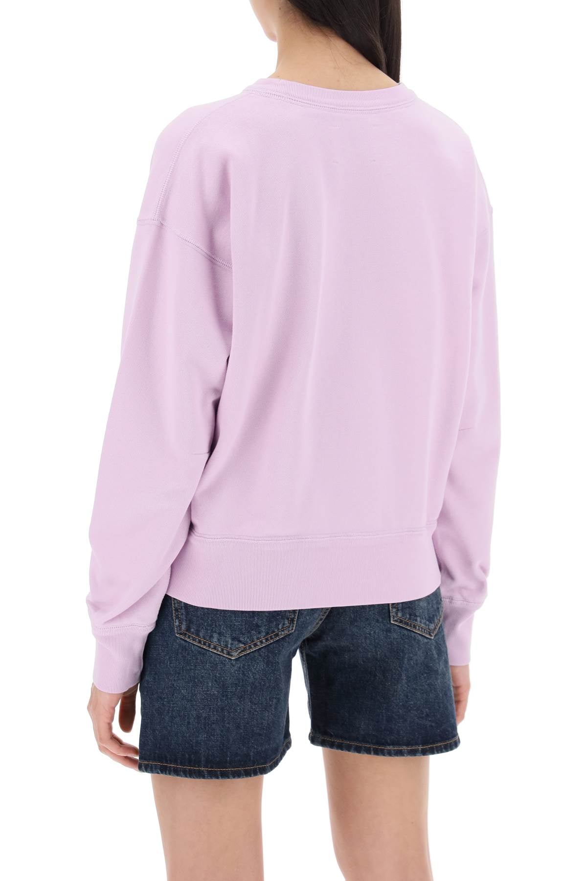 Isabel Marant shad sweatshirt with logo embroidery