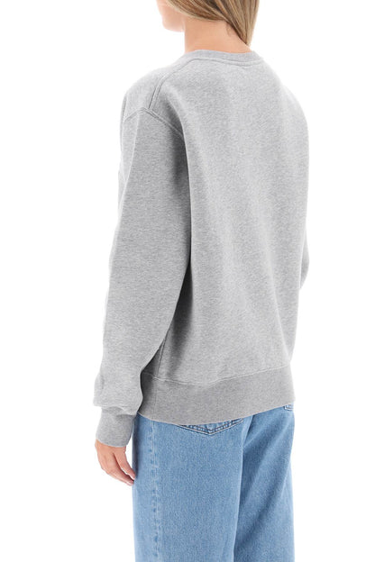 Autry crew-neck sweatshirt with logo embroidery