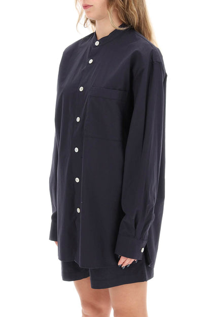 Birkenstock X Tekla organic poplin pajama shirt