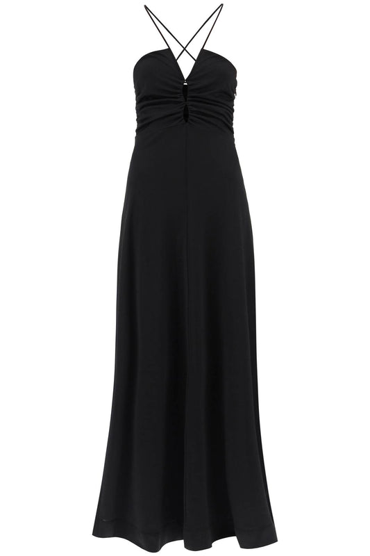 Ganni crepe jersey maxi dress