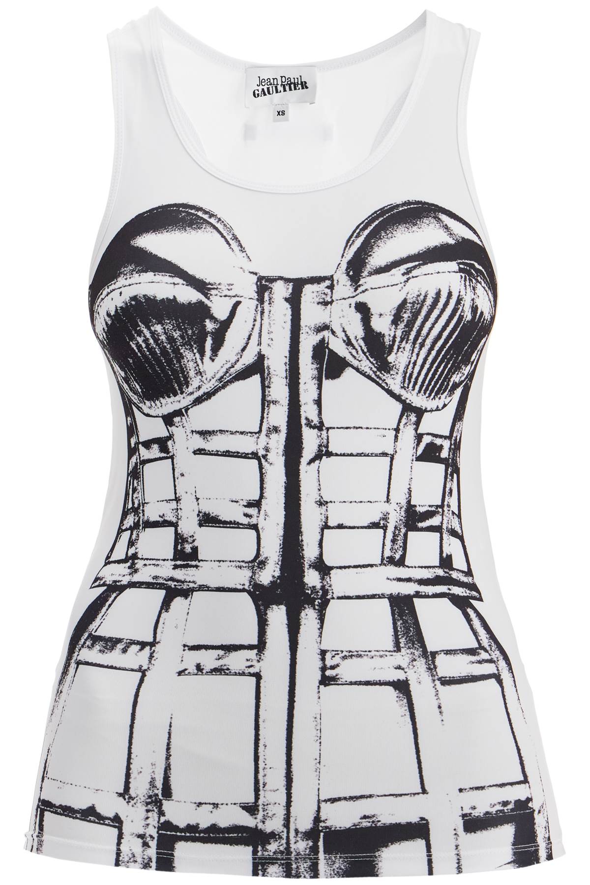 JEAN PAUL GAULTIER 'jersey cage top -