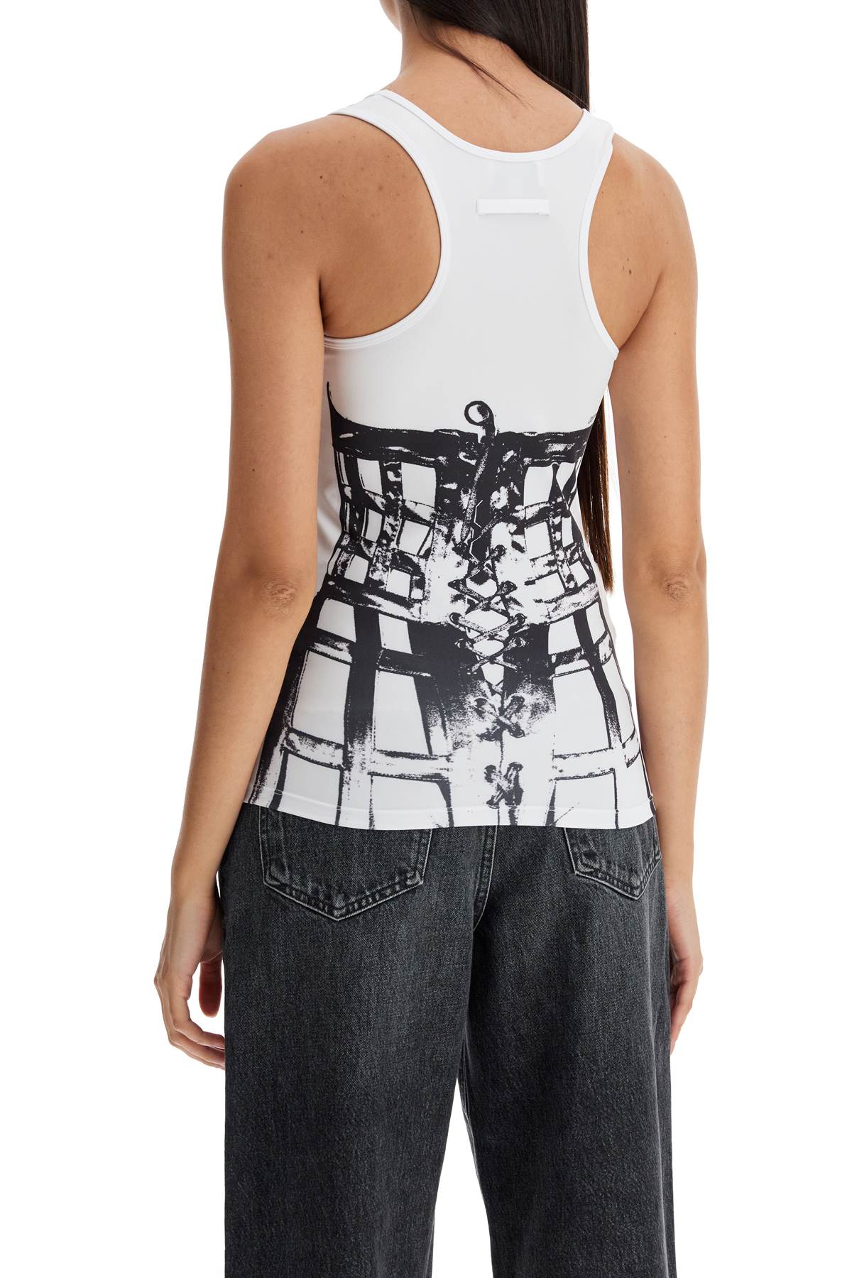 JEAN PAUL GAULTIER 'jersey cage top -