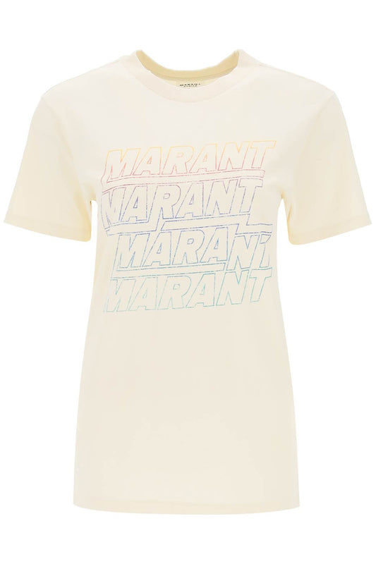 Isabel Marant Etoile zoeline t-shirt with logo print