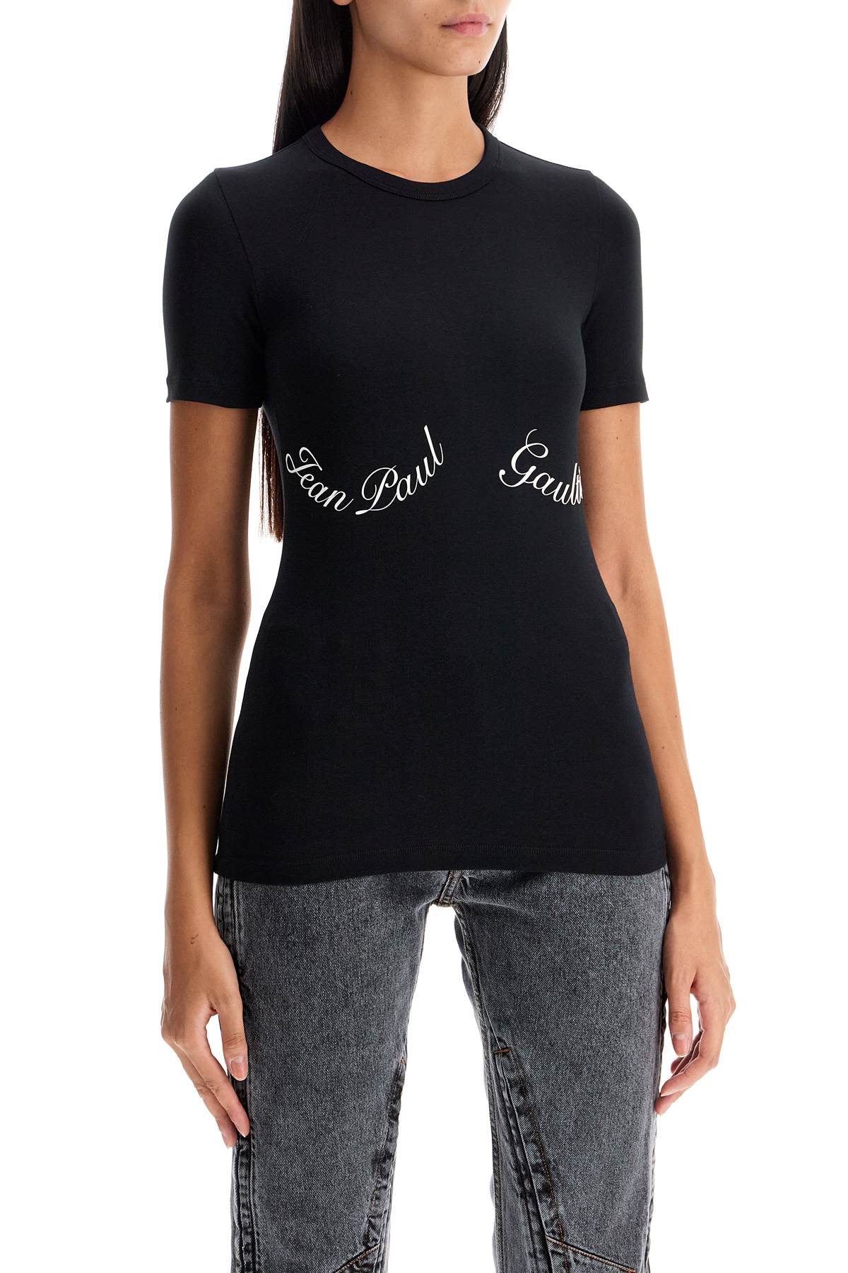 JEAN PAUL GAULTIER logo printed t-shirt